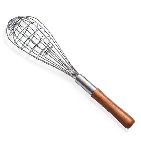 AAOMASSR Handheld Balloon Wire Kitchen Whisk Stainless Steel Whisk with Wood Handle
AAOMASSR Handheld Balloon Wire Kitchen Whisk Stainless Steel Whisk with Wood Handle