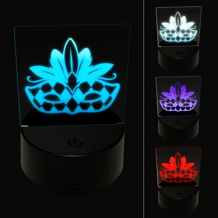 Mardi Gras Venetian Masquerade Mask LED Night Light Sign 3D Illusion Desk Nightstand Lamp
Mardi Gras Venetian Masquerade Mask LED Night Light Sign 3D Illusion Desk Nightstand Lamp
