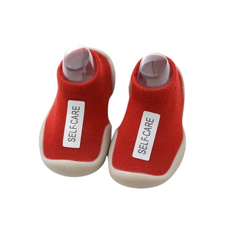 SIMANLAN Toddler Socks Non-Slip Sock Shoes Rubber Sole Floor Slippers Bedroom Lightweight Home Shoe Indoor First Walker Slipper Red 7C
SIMANLAN Toddler Socks Non-Slip Sock Shoes Rubber Sole Floor Slippers Bedroom Lightweight Home Shoe Indoor First Walker Slipper Red 7C