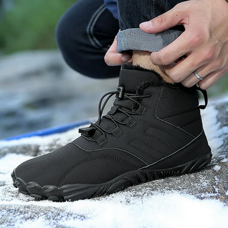 Akiihool Snow Boots for Men Mens Snow Boots Winter Shoes Slip On Ankle Booties Cold-Weather Warm Lightweight Walking Boots (Black 8.5)
Akiihool Snow Boots for Men Mens Snow Boots Winter Shoes Slip On Ankle Booties Cold-Weather Warm Lightweight Walking Boots (Black 8.5)