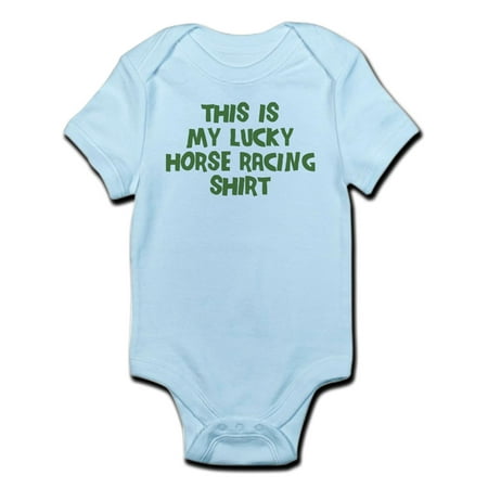 CafePress - Lucky Horse Racing Infant Bodysuit - Baby Light Bodysuit
CafePress - Lucky Horse Racing Infant Bodysuit - Baby Light Bodysuit