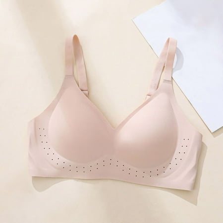 loopsun Summer Savings Clearance 2023! for Womens Plus Size Bra Ladies Traceless Comfortable One-piece No Steel Ring Vest Breathable Gathering Bra Woman Underwear
loopsun Summer Savings Clearance 2023! for Womens Plus Size Bra Ladies Traceless Comfortable One-piece No Steel Ring Vest Breathable Gathering Bra Woman Underwear