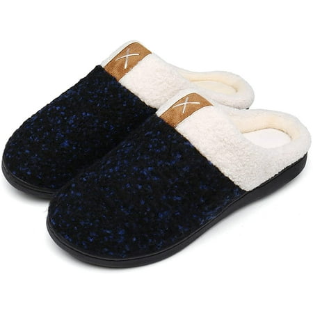 QWZNDZGR Womens Mens Slippers Memory Foam Comfort Fuzzy Plush Lining Slip On House Shoes Indoor Outdoor
QWZNDZGR Womens Mens Slippers Memory Foam Comfort Fuzzy Plush Lining Slip On House Shoes Indoor Outdoor