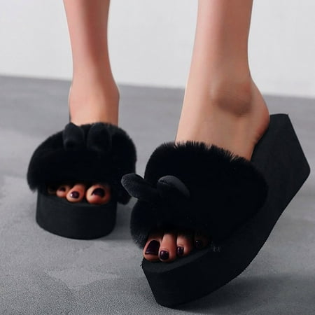 uikmnh Warm Slippers Fashion Beach Rabbit Ear Women Slip-on Open Toe Wedges Warm Winter Slipper Shoes 6
uikmnh Warm Slippers Fashion Beach Rabbit Ear Women Slip-on Open Toe Wedges Warm Winter Slipper Shoes 6