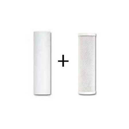 Coralife RO Compatible Replacement Media Set (1 Micron & Carbon Block Cartridge) 
Coralife RO Compatible Replacement Media Set (1 Micron & Carbon Block Cartridge)