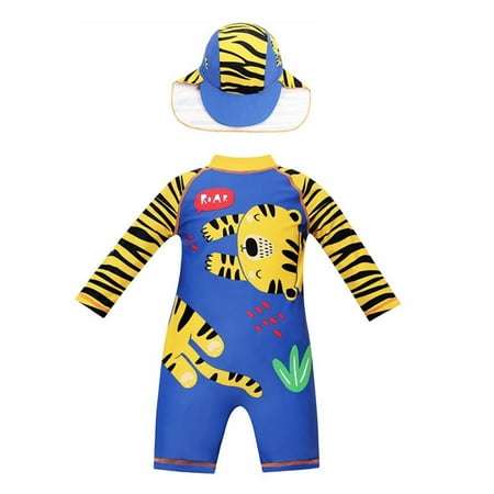 Baby Boys Kids Swimsuit with Hat 1-6Y Cartoon Boys One-piece Swimsuit Toddlers Zipper Bathing Suit Swimwear
Baby Boys Kids Swimsuit with Hat 1-6Y Cartoon Boys One-piece Swimsuit Toddlers Zipper Bathing Suit Swimwear