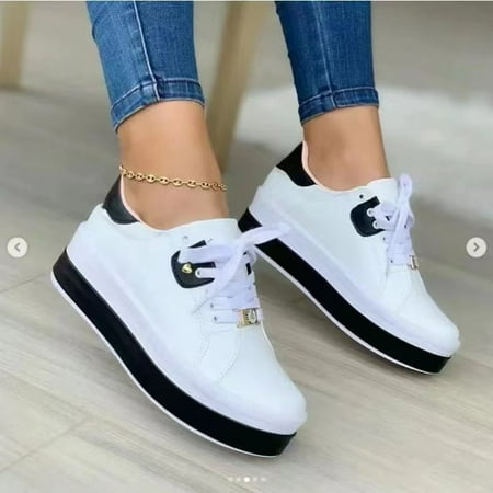 Sports shoes women 23 summer new thick bottom lace up low-top casual sports shoes women
Sports shoes women 23 summer new thick bottom lace up low-top casual sports shoes women