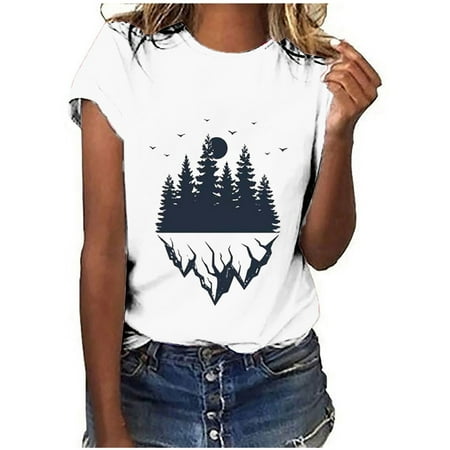 kakina CMSX Cute Summer Womens Tops Funny Vintage Moon Print Short Sleeved Crewneck Tops Summer T-shirt Blouse Prints Tops Loose T-Shirts White L
kakina CMSX Cute Summer Womens Tops Funny Vintage Moon Print Short Sleeved Crewneck Tops Summer T-shirt Blouse Prints Tops Loose T-Shirts White L