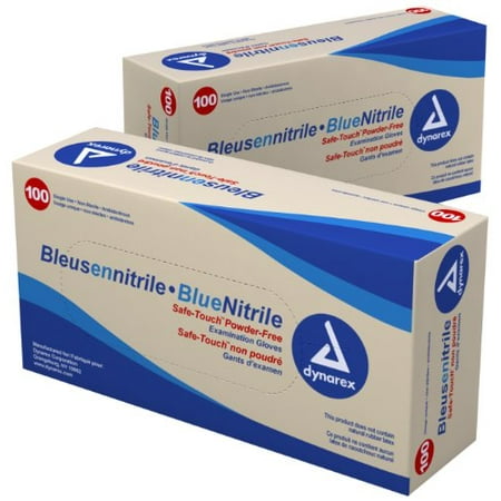 Dynarex Nitrile Exam Glove (non-latex) Powder Free - X-large 100 Count (Pack of 10)
Dynarex Nitrile Exam Glove (non-latex) Powder Free - X-large 100 Count (Pack of 10)