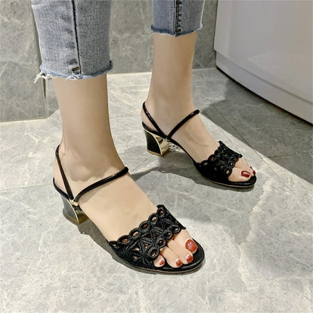Ykohkofe Fashion Summer Women Sandals Thick Heel Low Heel Double Strap Shiny Sequins Sexy
Ykohkofe Fashion Summer Women Sandals Thick Heel Low Heel Double Strap Shiny Sequins Sexy