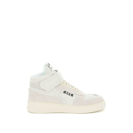 

Msgm Fantastic Green High-Top Sneakers Men