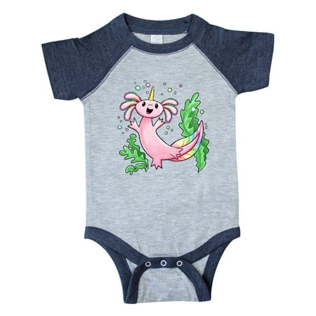 Inktastic Axolotl Unicorn with Rainbow Tail Bubbles and Seaweed. Gift Baby Boy or Baby Girl Bodysuit
Inktastic Axolotl Unicorn with Rainbow Tail Bubbles and Seaweed. Gift Baby Boy or Baby Girl Bodysuit