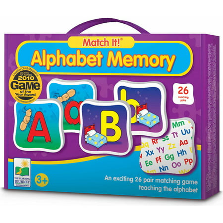 The Learning Journey Match It! Memory, Alphabet - Walmart.com