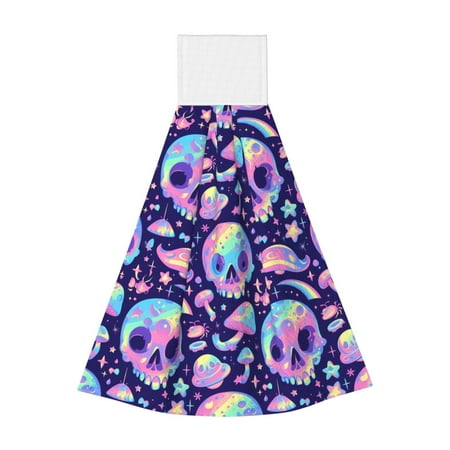 Qekee crystal Skull mushroom Print Hanging Kitchen Towels Coral Velvet Wipe Hand Towel Absorbent Hand Towels Microfiber Tie Towel for Bathroom Kitchen Decor
Qekee crystal Skull mushroom Print Hanging Kitchen Towels Coral Velvet Wipe Hand Towel Absorbent Hand Towels Microfiber Tie Towel for Bathroom Kitchen Decor