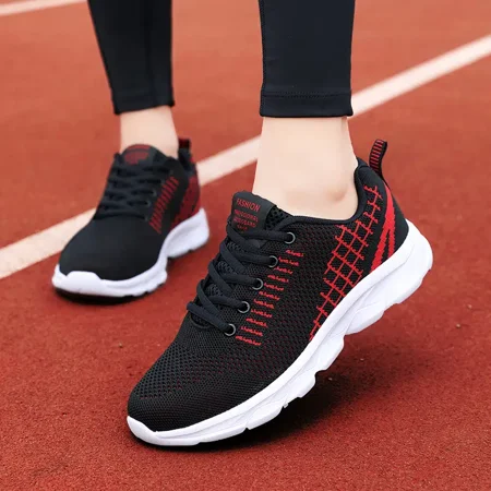 Women‘s Lace-up Casual Sports Shoes Breathable Lightweight Running Shoes Travel Shoes
Women‘s Lace-up Casual Sports Shoes Breathable Lightweight Running Shoes Travel Shoes