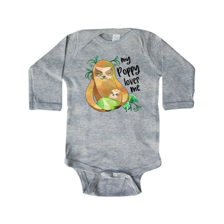 Inktastic My Poppy Loves Me- Cute Sloth and Baby Gift Baby Boy or Baby Girl Long Sleeve Bodysuit
Inktastic My Poppy Loves Me- Cute Sloth and Baby Gift Baby Boy or Baby Girl Long Sleeve Bodysuit