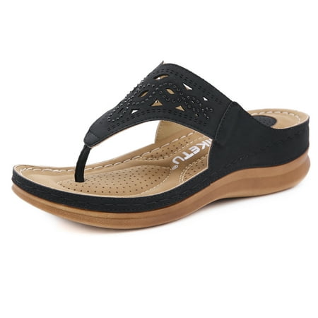 Flip Flops Women Summers Vintage Crystal Hollow Out Slip On Wedge Flip Flops Slippers Shoes
Flip Flops Women Summers Vintage Crystal Hollow Out Slip On Wedge Flip Flops Slippers Shoes