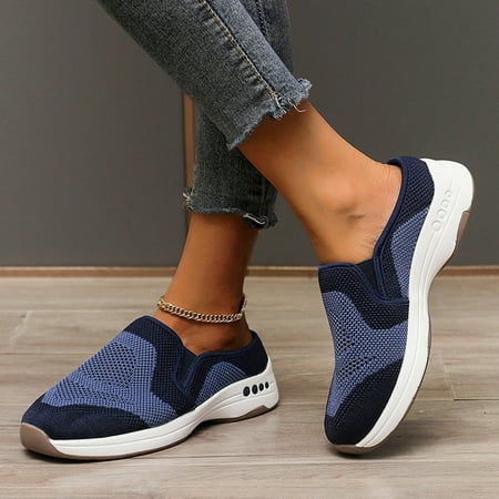 YTJX Women s Fashion Sneakers Round Toe Womens Sneakers Wedge Sneakers For Women Shoes
