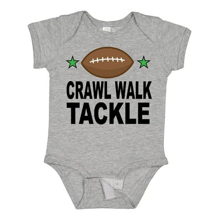 Inktastic Football Crawl Walk Tackle Gift Baby Boy Bodysuit