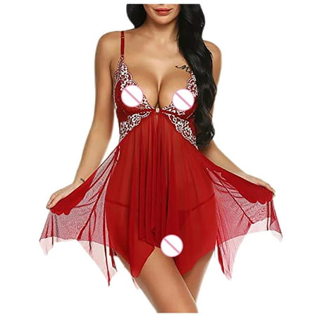 DENGDENG Sexy Lingerie Set for Women Hollow Out Teddy Sexy Lace Babydoll 2 Pieces Underwear Sets
DENGDENG Sexy Lingerie Set for Women Hollow Out Teddy Sexy Lace Babydoll 2 Pieces Underwear Sets