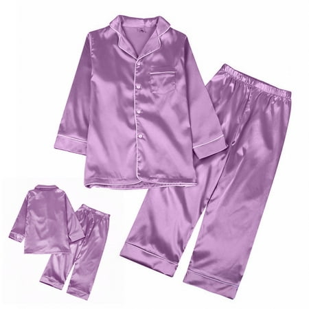 Kids Toddler Long Sleeve Silk Pajamas Christmas Silk Pajamas Sleepwear Soft Homewear For Boys Girls 3-10T
Kids Toddler Long Sleeve Silk Pajamas Christmas Silk Pajamas Sleepwear Soft Homewear For Boys Girls 3-10T