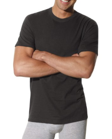 Comfort Cool Black X-Temp Crew T-Shirts 