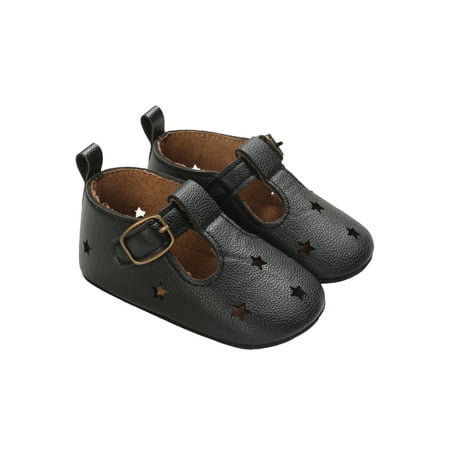Suanret Baby Princess Shoes Infant Boy Girl Solid Color Star Hollow Out Cute Soft-Soled Shoes Black 9-12 Months
Suanret Baby Princess Shoes Infant Boy Girl Solid Color Star Hollow Out Cute Soft-Soled Shoes Black 9-12 Months