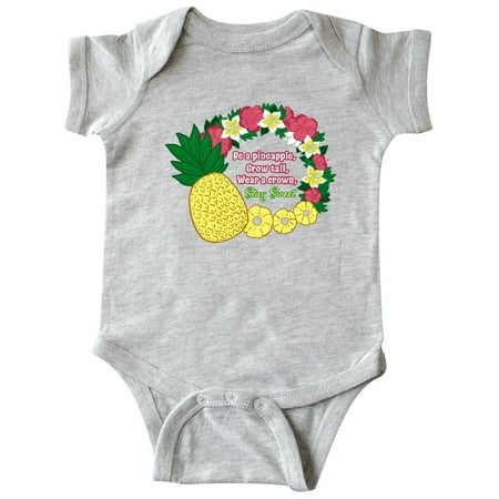 Inktastic Be a Pineapple Grow Tall Wear a Crown Stay Sweet Gift Baby Boy or Baby Girl Bodysuit
Inktastic Be a Pineapple Grow Tall Wear a Crown Stay Sweet Gift Baby Boy or Baby Girl Bodysuit