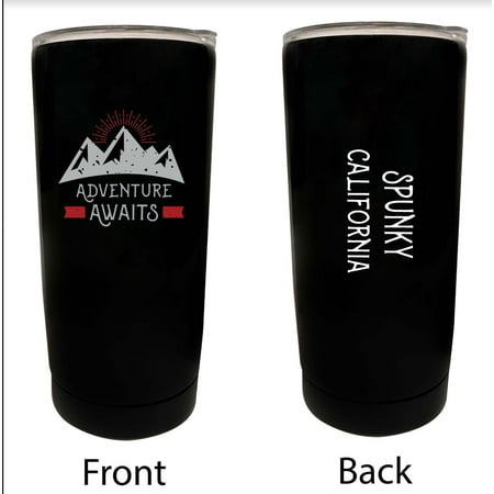 Spunky California Souvenir 16 oz Stainless Steel Insulated Tumbler Adventure Awaits Design
Spunky California Souvenir 16 oz Stainless Steel Insulated Tumbler Adventure Awaits Design
