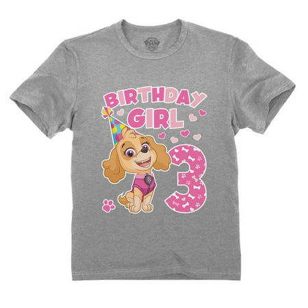 Tstars Girls 3rd Birthday Gift Shirt - Paw Patrol Skye Graphic Tee - Toddler Kids Party Wear - Perfect Gift for Paw Patrol Lovers
Tstars Girls 3rd Birthday Gift Shirt - Paw Patrol Skye Graphic Tee - Toddler Kids Party Wear - Perfect Gift for Paw Patrol Lovers