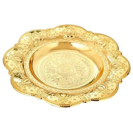 Hloma Fruit Tray Electroplate Food Grade Nordic Style Easy Clean Golden Metal Fruit Plate Party Supplies
Hloma Fruit Tray Electroplate Food Grade Nordic Style Easy Clean Golden Metal Fruit Plate Party Supplies