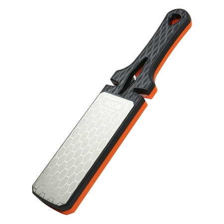 400/1000 Grit Double Sided Knife Sharpener with Ceramic and Tungsten Steel Scissors Slots for Kitchen Outdoor Garden
400/1000 Grit Double Sided Knife Sharpener with Ceramic and Tungsten Steel Scissors Slots for Kitchen Outdoor Garden