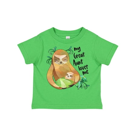 Inktastic My Great Aunt Loves Me Cute Sloth and Baby Gift Toddler Boy or Toddler Girl T-Shirt
Inktastic My Great Aunt Loves Me Cute Sloth and Baby Gift Toddler Boy or Toddler Girl T-Shirt