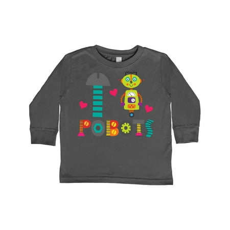 Inktastic Robotics I Heart Robots Gift Toddler Boy or Toddler Girl Long Sleeve T-Shirt
Inktastic Robotics I Heart Robots Gift Toddler Boy or Toddler Girl Long Sleeve T-Shirt
