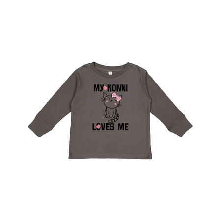 Inktastic Nonni Loves Me Granddaughter Kitty Cat Gift Toddler Toddler Girl Long Sleeve T-Shirt
Inktastic Nonni Loves Me Granddaughter Kitty Cat Gift Toddler Toddler Girl Long Sleeve T-Shirt