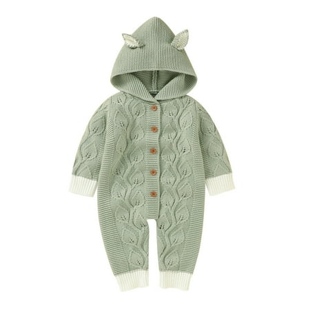 fnhpitd Boy Girl Knitted Sweater Baby Hooded Jumpsuit Romper With Ears Cotton 1 Piece Outfits Clothes Sweatshirt Girls Knitted Overalls 2t
fnhpitd Boy Girl Knitted Sweater Baby Hooded Jumpsuit Romper With Ears Cotton 1 Piece Outfits Clothes Sweatshirt Girls Knitted Overalls 2t