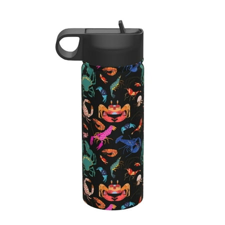 Uemuo Animals Under Water Print 18oz Sports Insulated Kettle Water Bottle Outdoor Sports Bottle Insulated Hydration Bottle with Handle & Flip Straw
Uemuo Animals Under Water Print 18oz Sports Insulated Kettle Water Bottle Outdoor Sports Bottle Insulated Hydration Bottle with Handle & Flip Straw