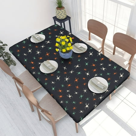 Home Deluxe Tablecloth Spider Pattern 03 Big Waterproof Elastic Rim Edged Table Cover- For Christmas Parties And Picnics 4ft
Home Deluxe Tablecloth Spider Pattern 03 Big Waterproof Elastic Rim Edged Table Cover- For Christmas Parties And Picnics 4ft
