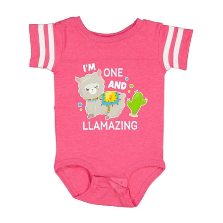 Inktastic Im One and Llamazing with Llama and Cactus Gift Baby Boy or Baby Girl Bodysuit
Inktastic Im One and Llamazing with Llama and Cactus Gift Baby Boy or Baby Girl Bodysuit