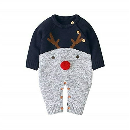Kiapeise Newborn Baby Girl Knitted Romper Jumpsuit Overall Sweater Warm Winter Autumn Wool Xmas Clothes
Kiapeise Newborn Baby Girl Knitted Romper Jumpsuit Overall Sweater Warm Winter Autumn Wool Xmas Clothes