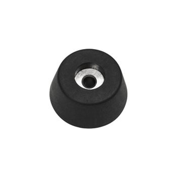 F1615 Rubber Amp/Cab Feet Large Tapered with Washers 4 Count