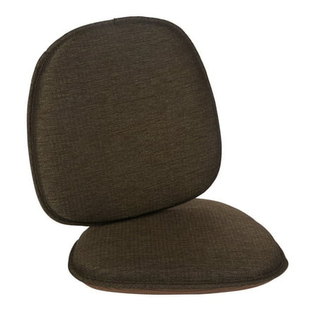 Klear Vu Gripper Non-Slip Mid Century Modern Shell Chair Cushion Chestnut 2 Pack
Klear Vu Gripper Non-Slip Mid Century Modern Shell Chair Cushion Chestnut 2 Pack