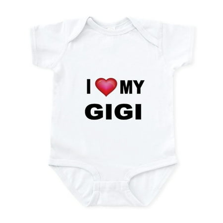 CafePress - I LOVE MY GIGI Body Suit - Baby Light Bodysuit Size Newborn - 24 Months
CafePress - I LOVE MY GIGI Body Suit - Baby Light Bodysuit Size Newborn - 24 Months
