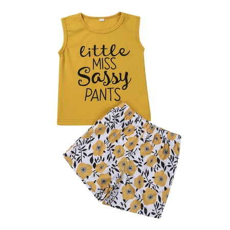 EYIIYE Kids Girls Summer Sleeveless Letter Print Round-neck Vest Floral Shorts Outfits
EYIIYE Kids Girls Summer Sleeveless Letter Print Round-neck Vest Floral Shorts Outfits