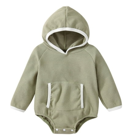 Boys Bodysuits Toddler Kids Baby Girls Patchwork Solid Long Sleeve Hoodie Pullover Sweatshirt Romper Bobysuit Outfits Clothes
Boys Bodysuits Toddler Kids Baby Girls Patchwork Solid Long Sleeve Hoodie Pullover Sweatshirt Romper Bobysuit Outfits Clothes