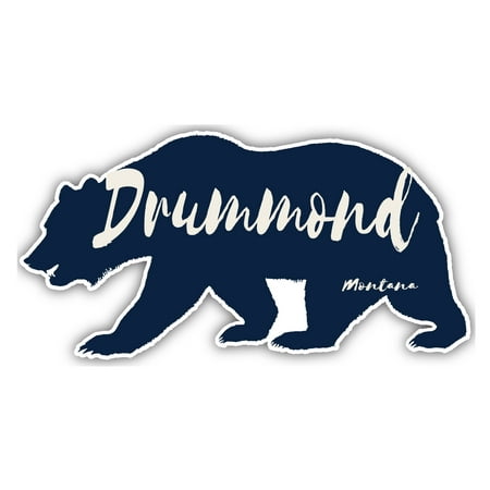 Drummond Montana Souvenir 3x1.5-Inch Fridge Magnet Bear Design