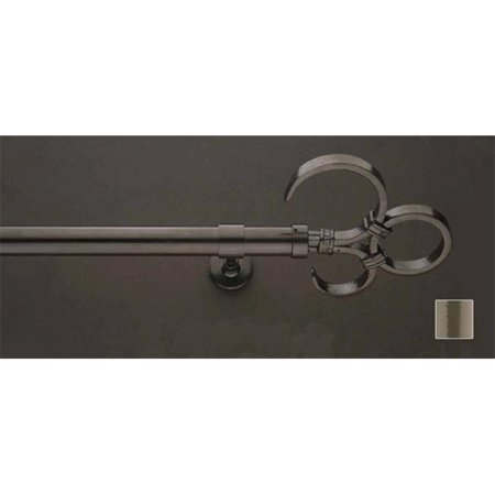WinarT USA 8.1172.25.36.200 Feronia 1172 Curtain Rod Set - 1 in. - 78 in.
