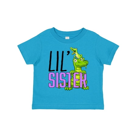 Inktastic Lil Sister with Cute Green Alligators Gift Toddler Boy or Toddler Girl T-Shirt
Inktastic Lil Sister with Cute Green Alligators Gift Toddler Boy or Toddler Girl T-Shirt