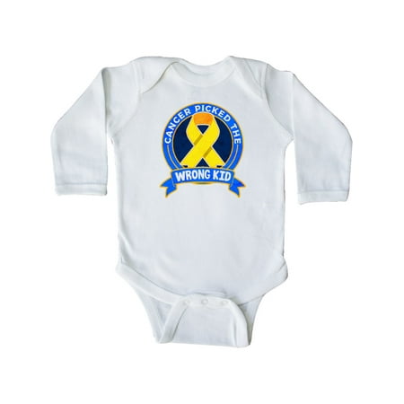Inktastic Childhood Cancer Pediatric Cancer Ribbon Gift Baby Boy or Baby Girl Long Sleeve Bodysuit
Inktastic Childhood Cancer Pediatric Cancer Ribbon Gift Baby Boy or Baby Girl Long Sleeve Bodysuit