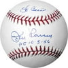 Yogi Berra/Don Larsen Dual-Signed Baseball With "PG" Inscription